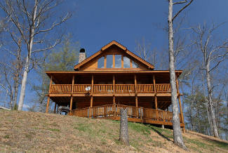 Little Buck - Luxury log cabin in Pigeon Forge Tennessee, with hot tub ...