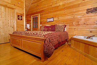 Hidden Magic - 1 Bedroom Log Cabin in Pigeon Forge Tennessee, with hot ...