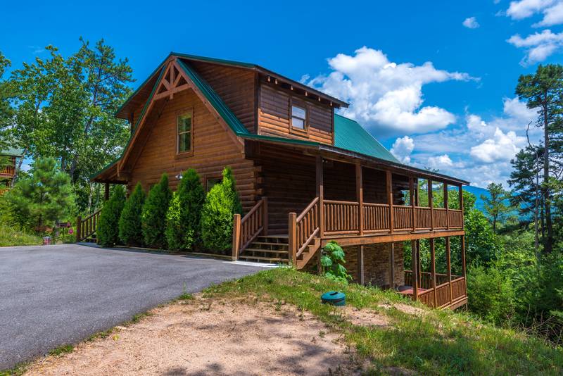 Pigeon Forge Three Bedroom Cabin Rental Pool Table Foosball Table 