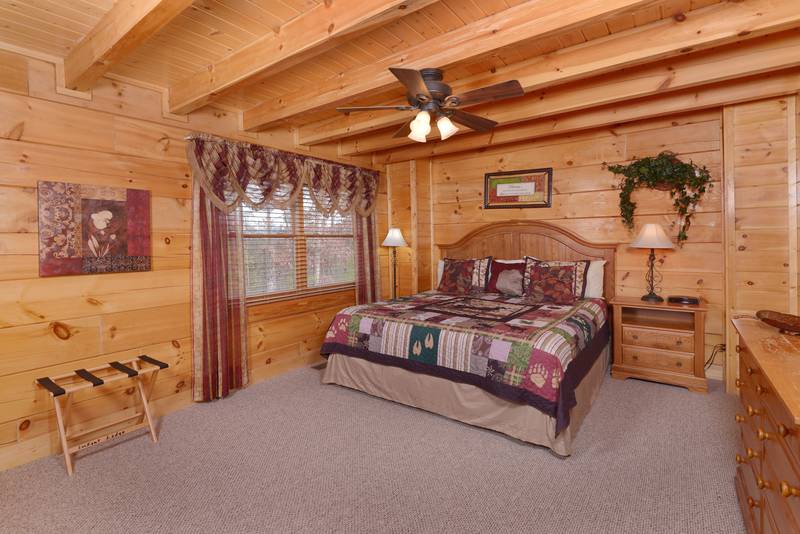 Pigeon Forge-Black Bear Resort-Two Bedroom Cabin Rental Pool Table Internet